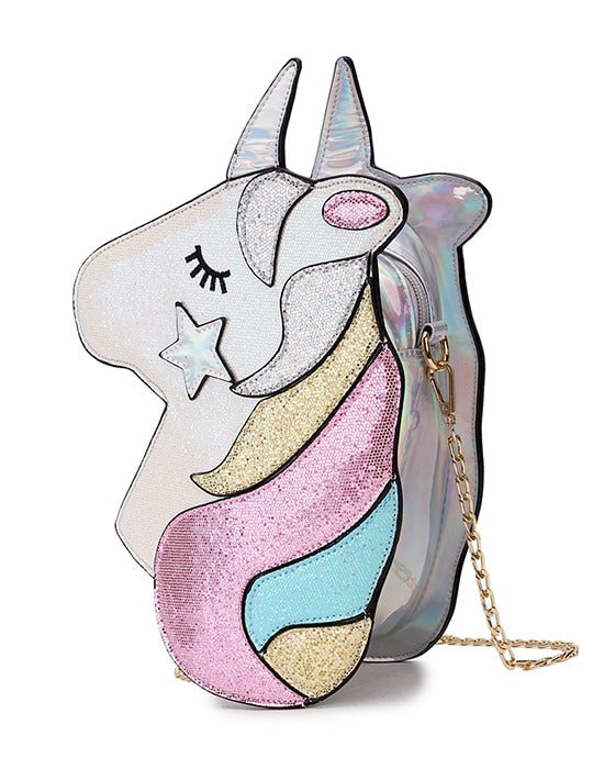 Cute Unicorn Mini Crossbody Bag