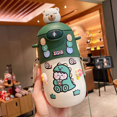 Cute Bear Thermos Bottle