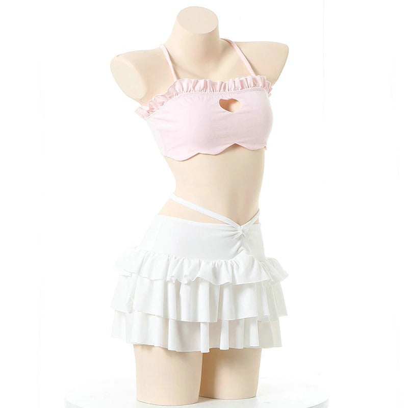 Cute Cake Skirt & Top Set