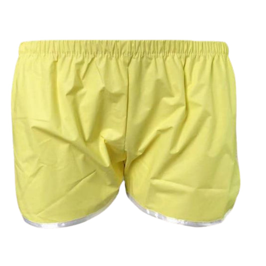 Pull-on Plastic Yellow Shorts