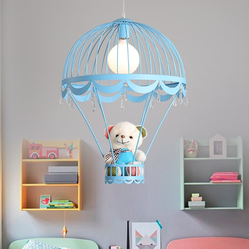 Cute Bear Chandelier Lamp