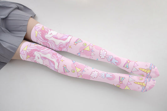 Magical Little Unicorn Socks for ABDL - Express Your Playful Side!