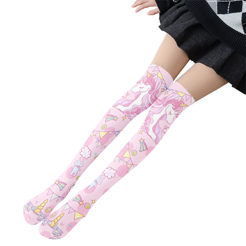 Magical Little Unicorn Socks for ABDL - Express Your Playful Side!