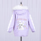 Cute Bunny Winter Hooded Parka