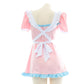 Cute Maid Uniform Ruffle Dress