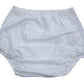 White ABDL Snap On Plastic Pants