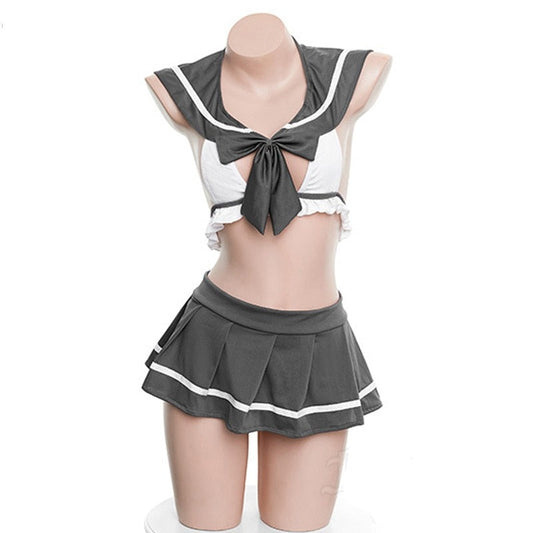 Cute 2 Piece Sailor School Uniform