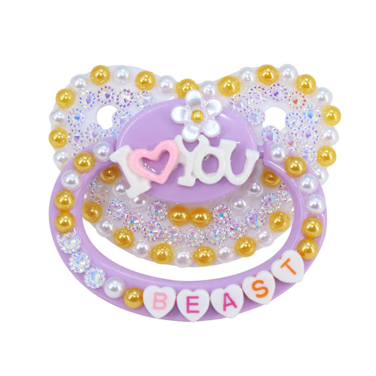 I Love You Beast ABDL Adult Pacifier