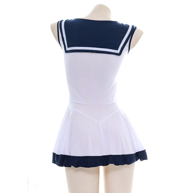 Cute Navy Sailor Uniform Dress