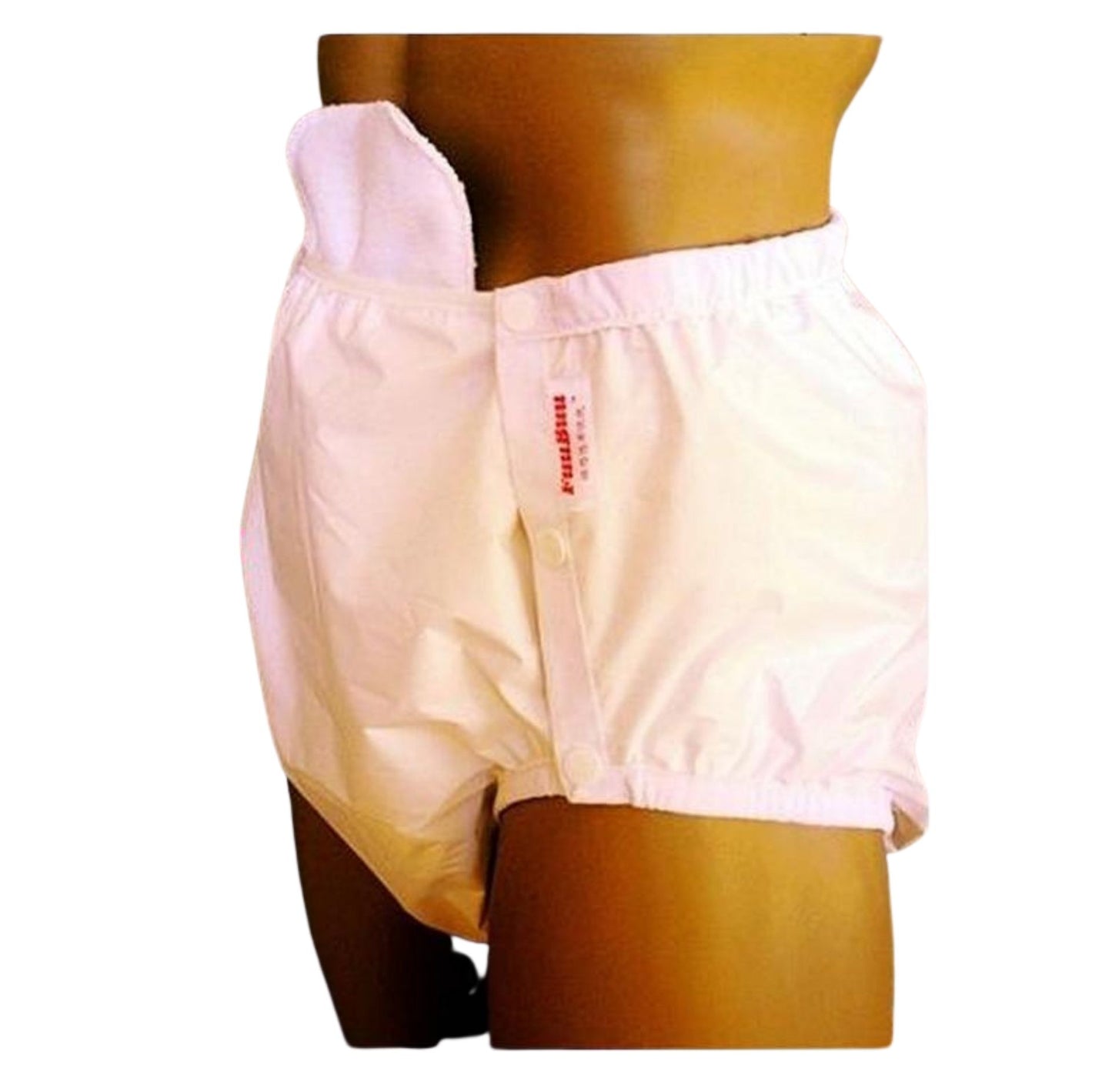 Non-Disposable White Adult Diapers