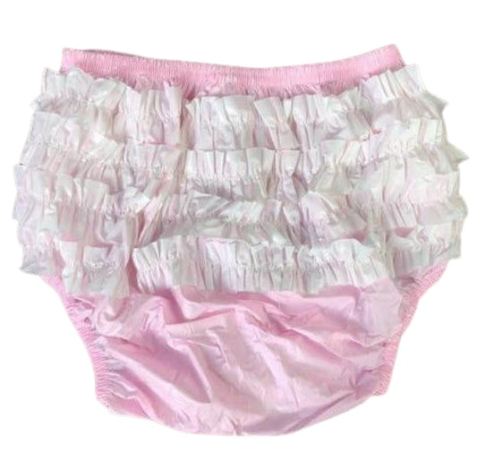 ABDL Frilly Plastic Rumba Pull-On Pants