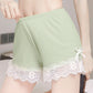 Cute Lace Trimmed Thin Comfy Shorts