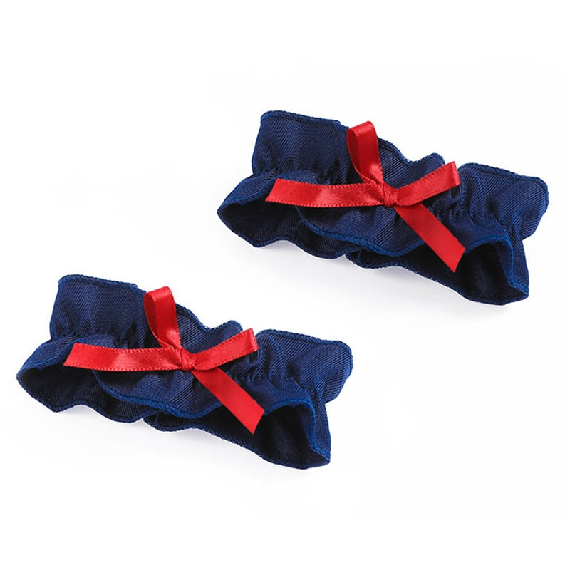 Cute Schoolgirl Uniform Sailor Dress