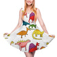 Adult Baby Diaper Lover Dinosaur Dress