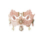 Cute Pink Lace Collar Necklace