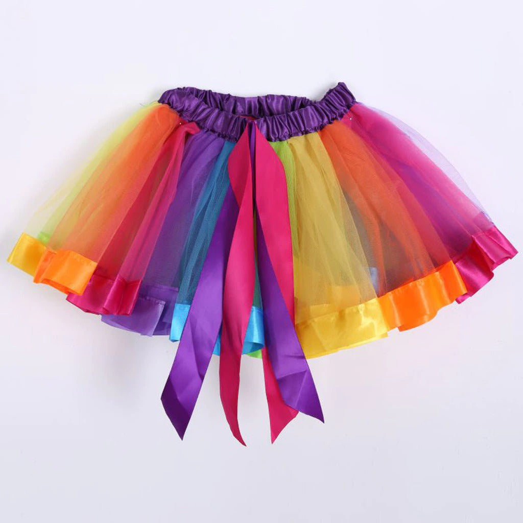 Multicolor 3 Layer Tutu Skirt