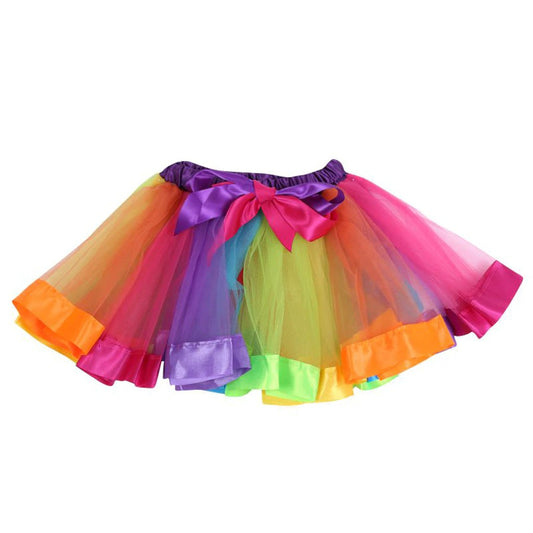 Multicolor 3 Layer Tutu Skirt