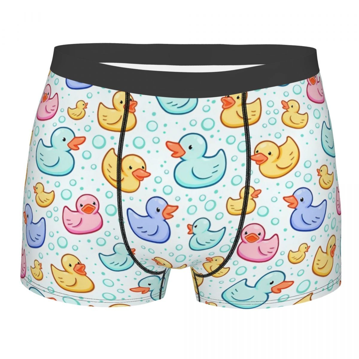 ABDL Men's Little Ducks Cartoon Boxers