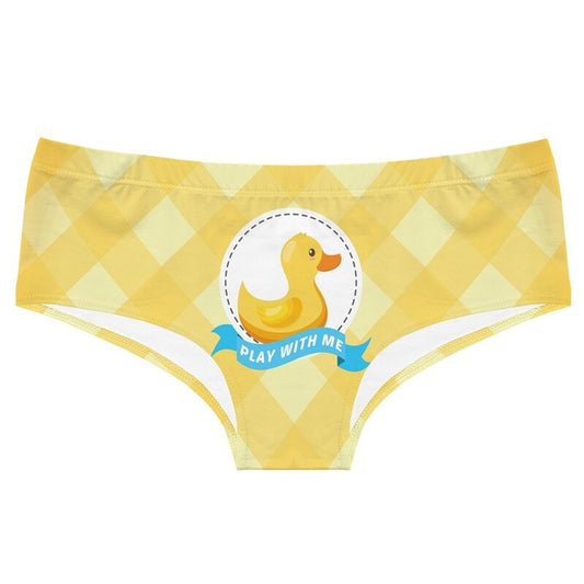 ABDL "Play With Me" Little Duck Panties