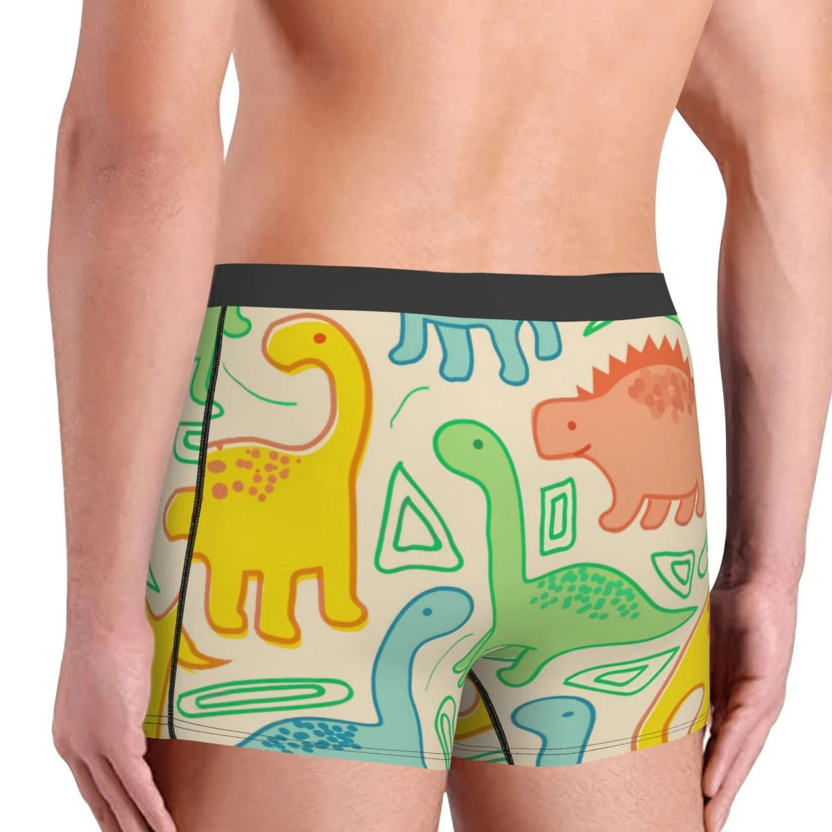 ABDL Men's Dinosaur Drawings Cartoon Boxers