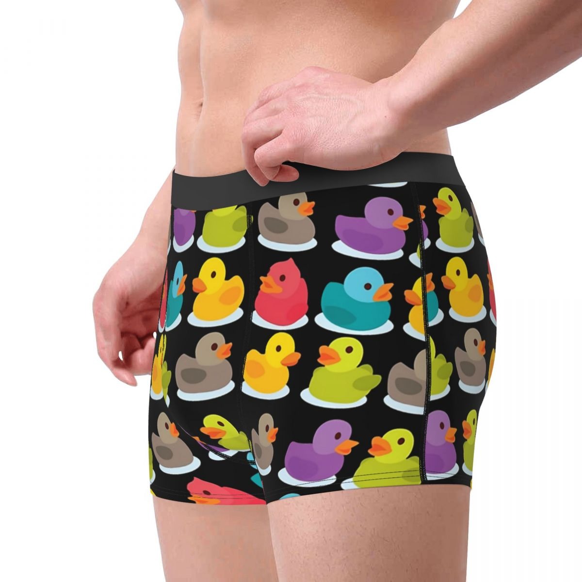 ABDL Men's Duck Duck Go! Cartoon Boxers