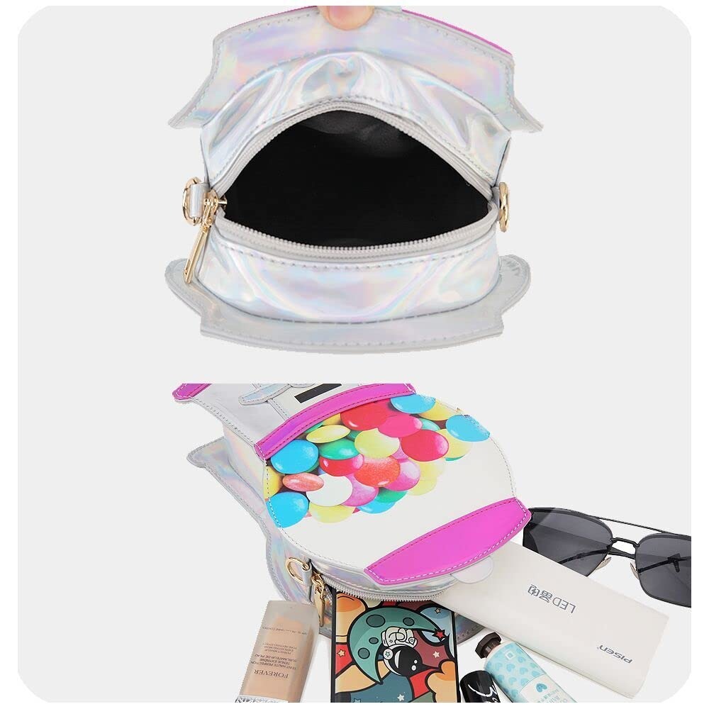 Cute Gumball Machine Shaped Crossbody Bag