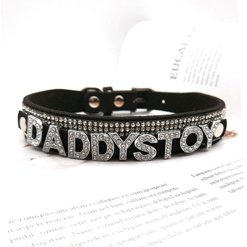 ABDL DDLG Daddy's Toy Choker Collar