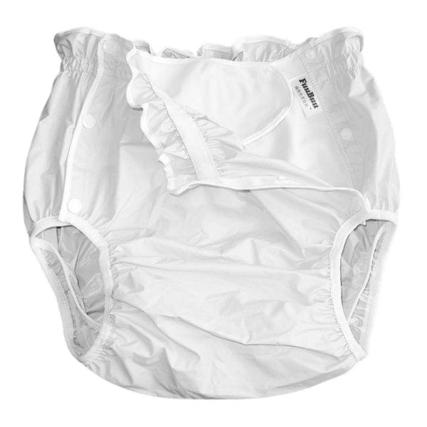 Dappi Waterproof 100% Nylon Diaper Pants, White, Small (2 Count) Small (2  Count) - Walmart.com