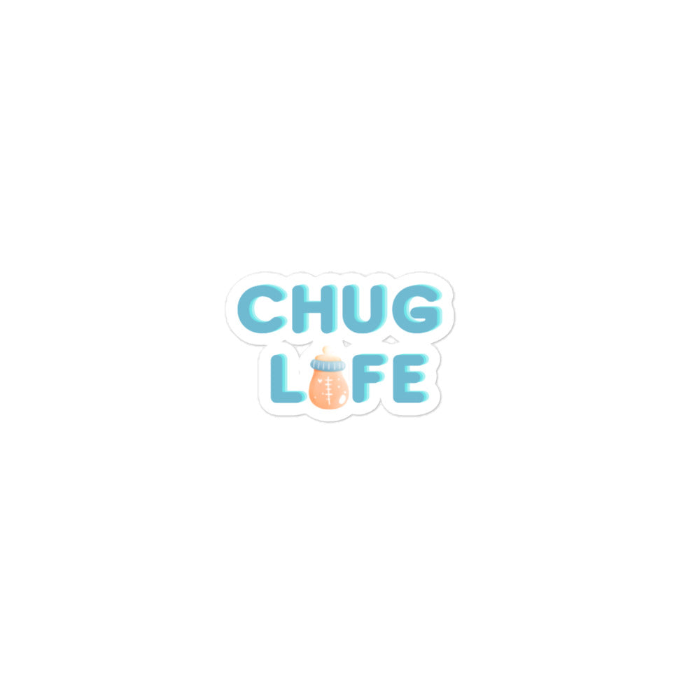 Chug Life Bubble-Free Stickers