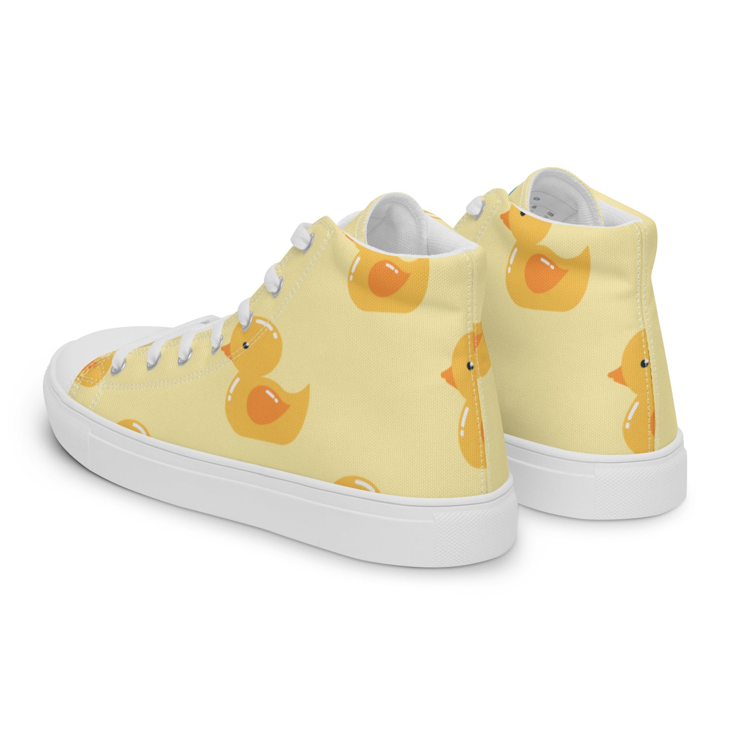 Little Ducks High Top Canvas Shoes