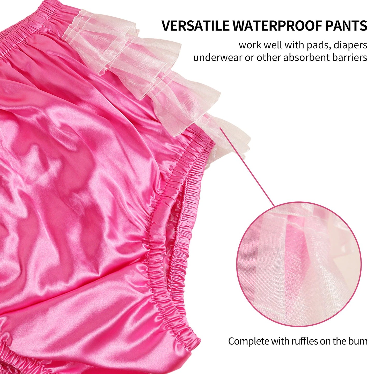 ABDL Waterproof Ruffle Bikini