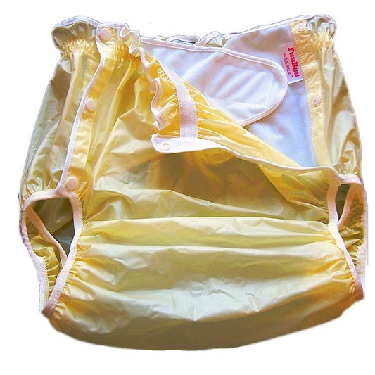 Yellow Non-Disposable ABDL Adult Diaper 🌼