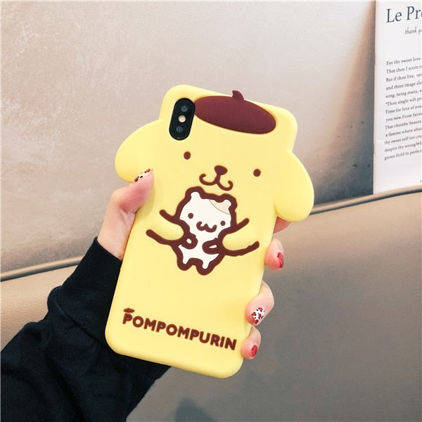 Cute Cartoon iPhone Case (For iPhone 11 Pro Max X XS MAX XR 6 6s 7 8 Plus)