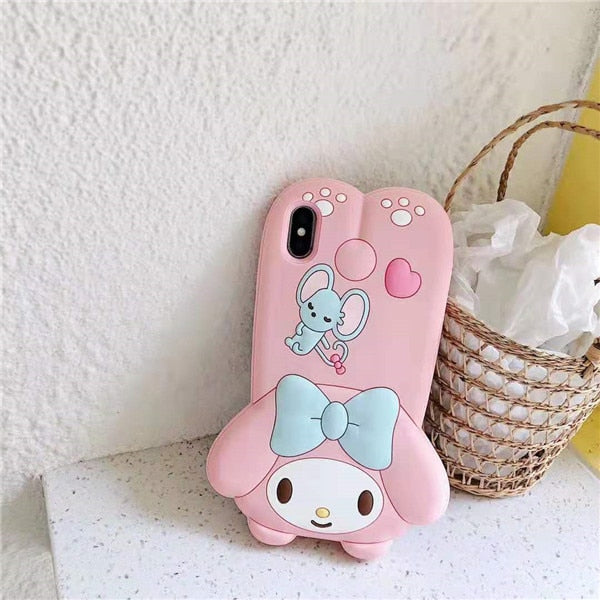 Cute Cartoon iPhone Case (For iPhone 11 Pro Max X XS MAX XR 6 6s 7 8 Plus)