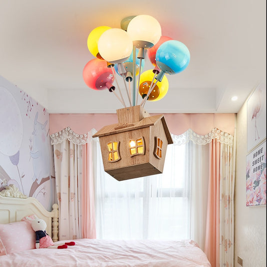 Little House Chandelier Lamp