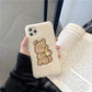 Fuzzy Bear Cell Phone Case (For iphone 11 Pro Max 6 6s 7 8 plus)