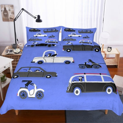 Little Cars Bedding Set