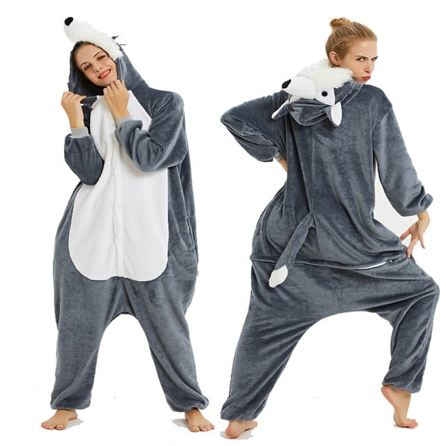 Cute Dog Flannel Onesie