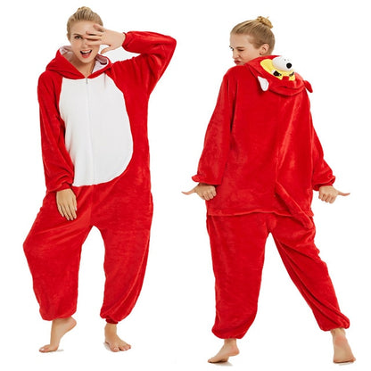 Cute Fox Flannel Onesie