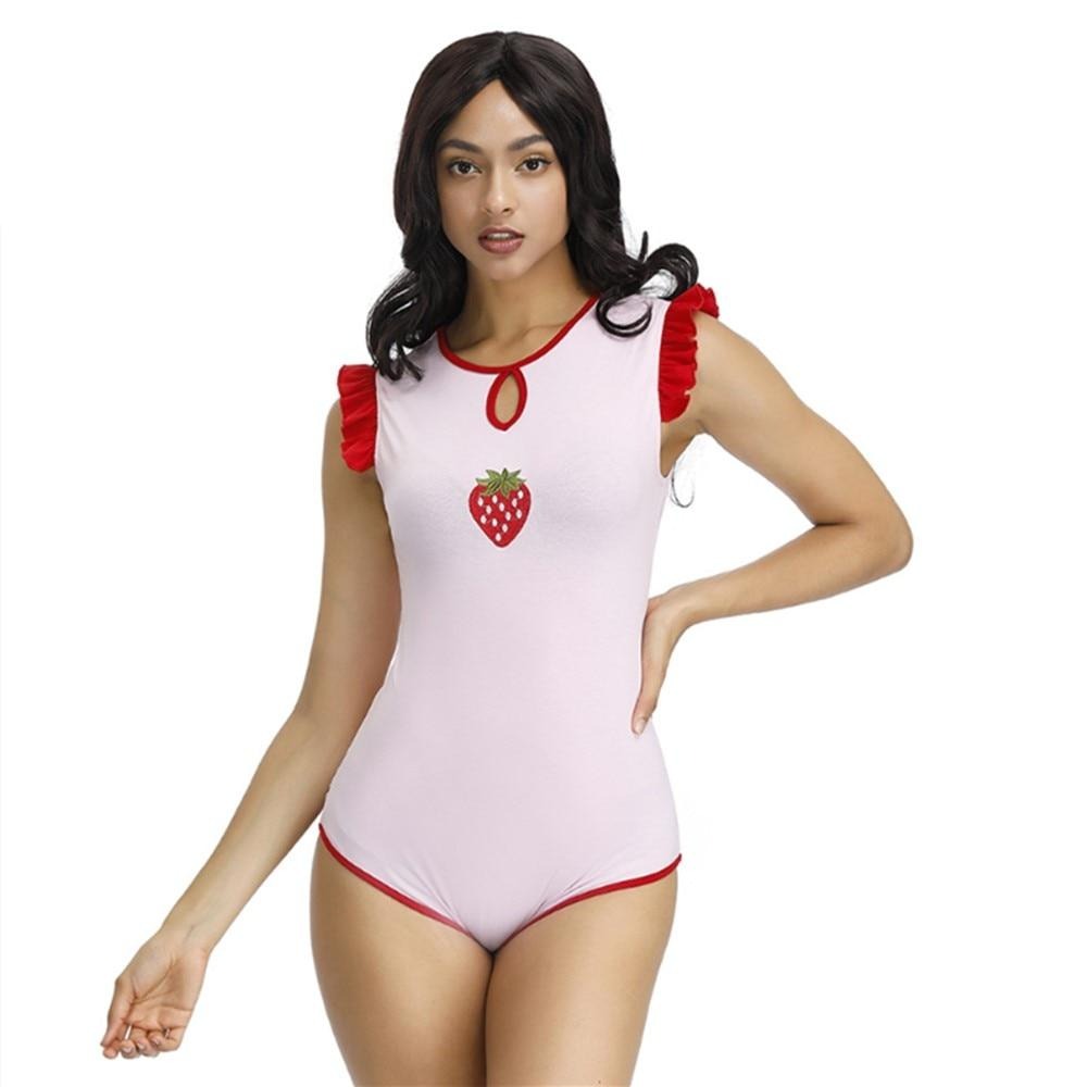 ABDL Strawberry Onesie