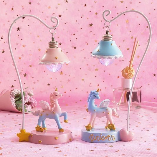 Cute Unicorn Small Table Lamp