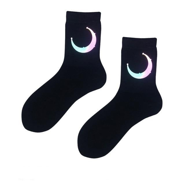 Night Reflection Light Socks