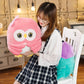 Cute Baby Owl Plushie & Blanket Set