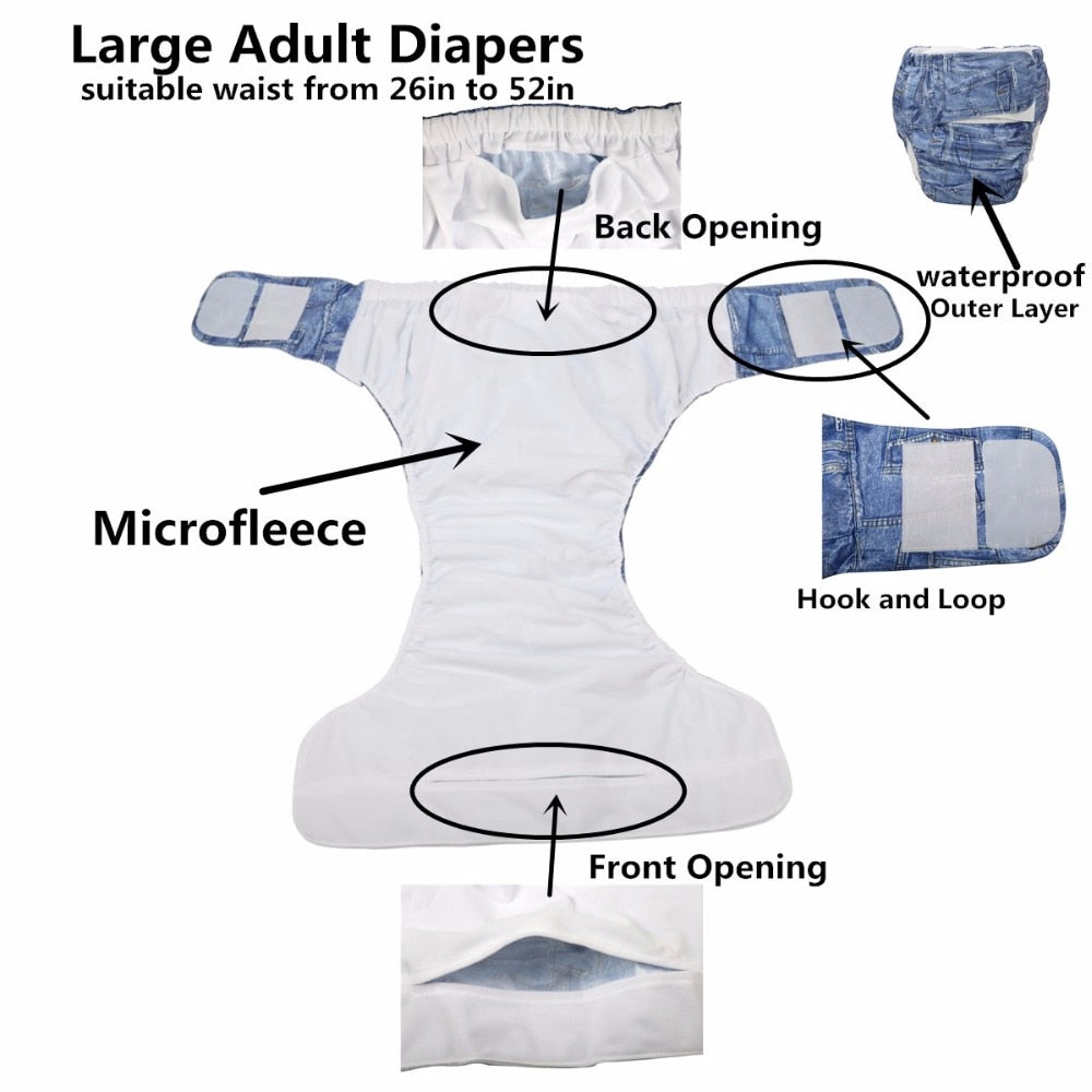 Adult Cloth Diaper Size XL