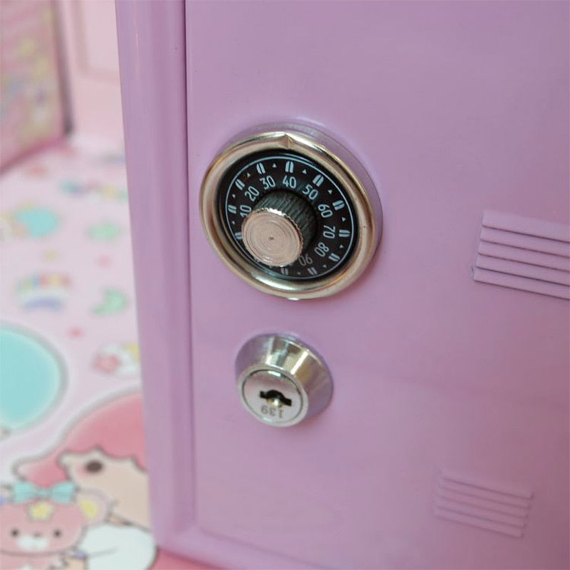 Cute Mini Storage Cabinet / Piggy Bank