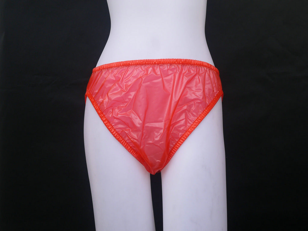 Red Plastic Bikini (Pack of 3)