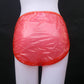 Red Plastic Bikini (Pack of 3)