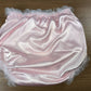 ABDL Plastic & Satin Pink Panties