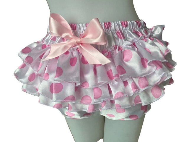 Cute Polka Dot ABDL Ruffle Bloomers