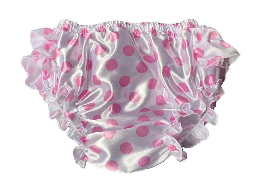 Cute Polka Dot ABDL Ruffle Bloomers